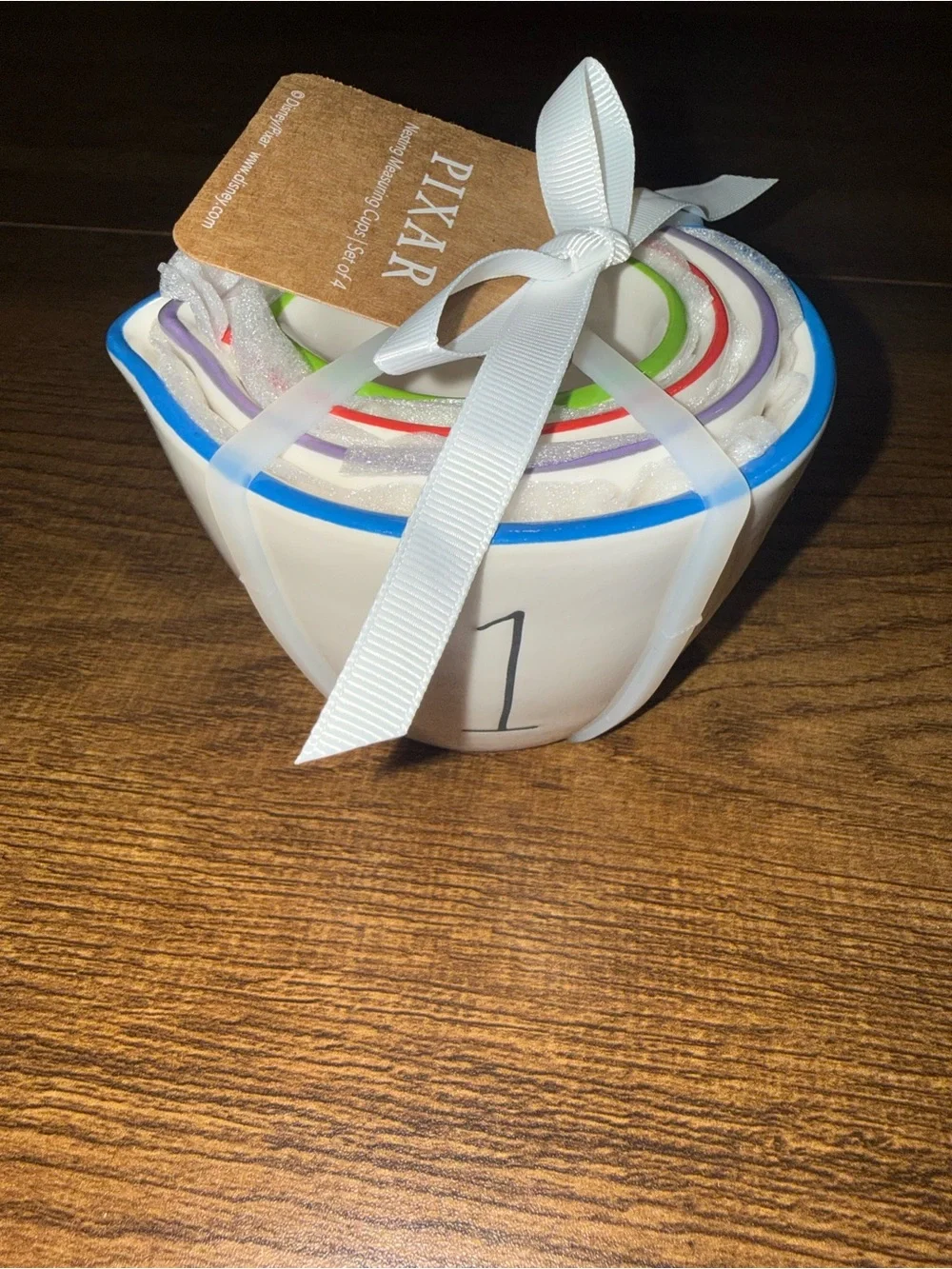 RAE DUNN DISNEY Pixar TOY STORY Woody Nesting MEASURING CUPS Set Of 4 (NEW)